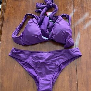 She mini purple bikini